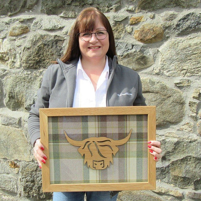 Rachel Nowak with Limited Edition Hamish