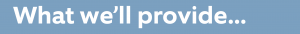 Winter Warmer What we'll Provide Website Banner Winter Warmer provide